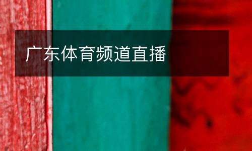 廣東體育頻道直播