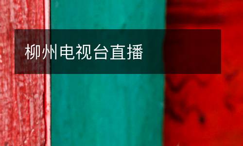 柳州電視臺直播